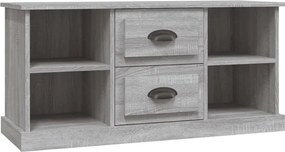 vidaXL szürke sonoma színű szerelt fa TV-szekrény 99,5x35,5x48 cm