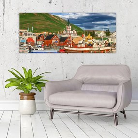 Kép - Húsavík (120x50 cm)