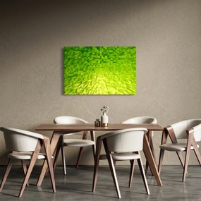 Sárgászöld kockák képe (90x60 cm)