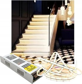 Lépcső szett Led díszléc Neon méret fehér természetes Cob háttérvilágítás