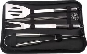 Grillező Szett Tartozékok Tok Eszközök Acél