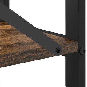Könyvszekrény Füstölt tölgy 60 x 30 x 48.5 cm Faanyag