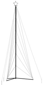 meleg fehér LED karácsonyfa 861 LED 478 cm