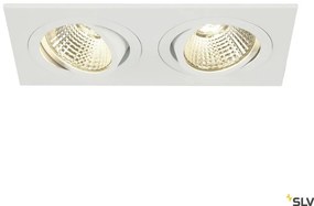SLV NEW TRIA 1 SET 113921 Beépíthető spotlámpa 2x14W/LED 3000K 1250LM IP20