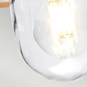 ELSTEAD KLAMPENBORG8 KLAMPENBORG Kültéri Függő Lámpa Átlátszó, Ezüstre Festett IP44