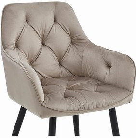 JORK VELVET bézs étkezőszék