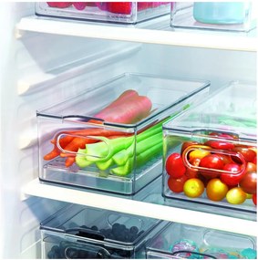 Átlátszó tárolódoboz, 31,1 x 15,9 x 10,8 cm - iDesign The Home Edit