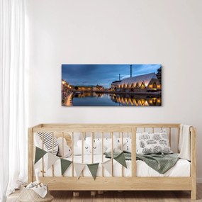 Vízcsatorna képe - Göteborg (120x50 cm)