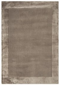 Barna kézi szövésű gyapjú keverék szőnyeg 160x230 cm Ascot – Asiatic Carpets