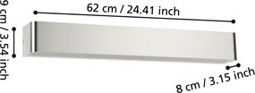 Eglo 99692 - LED Fürdőszobai fali lámpa SANIA LED/26,5W/230V IP44