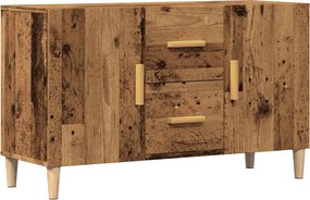 vidaXL antik fa színű szerelt fa tálalószekrény 100 x 36 x 60 cm