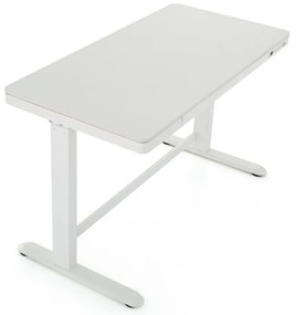 OfficeTech 2 állítható magasságú asztal, 120 x 60 cm, fehér