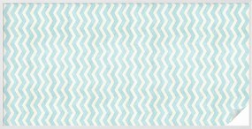 Ablakfólia öntapadós Adatvédelem cikk-cakk kék 200x100