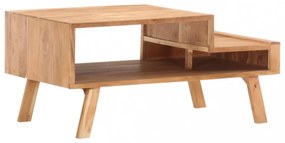 tömör akácfa dohányzóasztal 100 x 50 x 45 cm