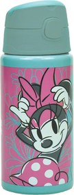 Disney Minnie Draft alumínium szívószálas kulacs akasztóval 500 ml