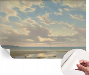 Öntapadós Dekoratív Fotótapéta Hálószobába Csendes part 152x104 cm