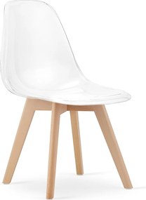 Akció Átlátszó KITO szék bükk lábakkal II. osztály