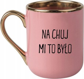 Bögre Elegáns Rózsaszín Arany Rant Vicces Ajándék Ez Volt