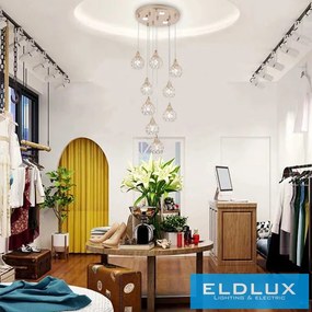 ELDLUX B37-OF Többágú Függesztett Lámpa IP20