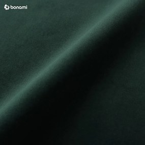 Santo zöld kinyitható bársonykanapé - Milo Casa