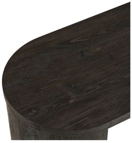 Bibione konzolasztal sötétbarna, 38x114x75 cm