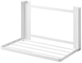 Matt fehér fali acél fürdőszobai polc Tower – YAMAZAKI