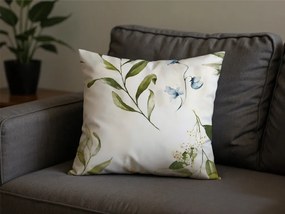 2 db Díszpárnahuzat mikroszálas KARDA 45x45 cm, fehér