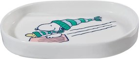 PEANUTS ovális tálka , Snoopy és Woodstock