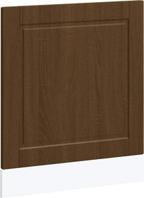 vidaXL mosogatógép panel Porto barna tölgy 60x1,5x67cm méretezett fa