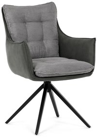 Étkezőszék szett forgó mechanizmussalDCH-D1345 GREY2, 2 db