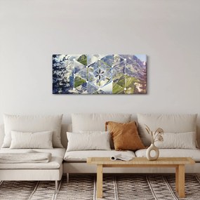 Kép - Geometriai ábra (120x50 cm)