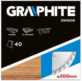 KŐRFŰRÉSZLAP 300*30MM 40FOG. CARBIDE GRAPHITE