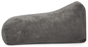 Mustársárga kordbársony babzsákfotel Snug Long 140 – SLOWDOWN