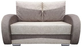 Mara új 2-es (ágyazható) kanapé, bézs-barna