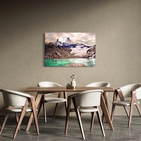 Hegyi tó képe (90x60 cm)