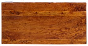 Íróasztal 100x50x75 cm Tömör akácfából