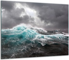 7in1 Üveg Tűzhelyvédő Főzőlap 60x52 Tenger