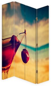 Gario Paraván Cherry drink Méret: 145 x 170 cm, Kivitelezés: Forgó paraván 360°