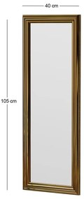 Tükör Smooth - Gold
