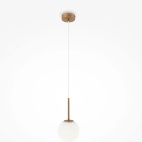 MAYTONI MOD321PL-01G1 BASIC FORM Modern Függesztett Lámpa Fehér, Arany E14 IP20