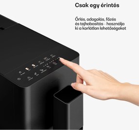 Klarstein Velaire automata kávégép tejtartállyal, 1350 W, 20 bar