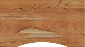 vidaXL tömör akácfa téglalap alakú asztallap 80 x 50 x 2,5 cm