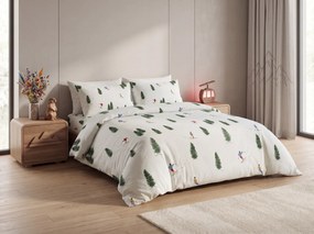 Flanel ágyneműhuzat SKIORA bézs Ágyneműhuzat mérete: 70 x 90 cm | 140 x 220 cm