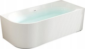 Szabadonálló/álló kád 170x80 sarok, falra szerelhető, fehér