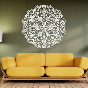 Fából készült mandala, falfestmény | TERRONY