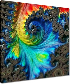 Vászonkép 50x50 Közeleg az absztrakt