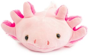 Baby Mix Axolotl vizi sárkány plüssjáték rózsaszín, 45 cm