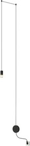 KING HOME FLUSSO WALL JD0032 modern fali lámpa – led foglalattal, szatén üveggel és letisztult dizájnnal