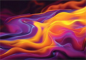 Fotótapéta Absztrakt 3D Hullám Hálószoba Nappali Tapéta Flizelina 300x210