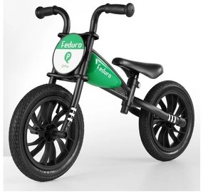 QPlay - Tolós bicikli FEDURO zöld B90-green